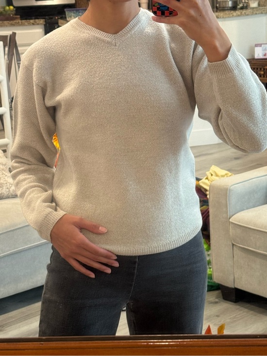 Brandini Sweaters - 100% Extrafine Merino Wool Cream Sweater | Made in Italy